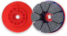 Segment de brosse d’ébavurage