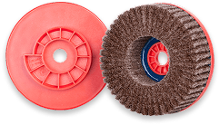 Disque de polaire abrasive
