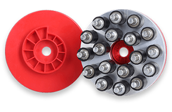 Slakkenhamer borstel