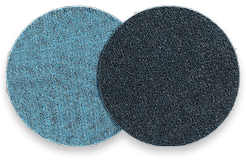 Fleece klittenbandschijf