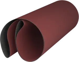 Abrasive paper belt