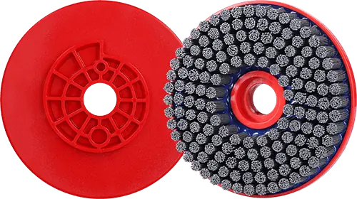 Deburring brush disc